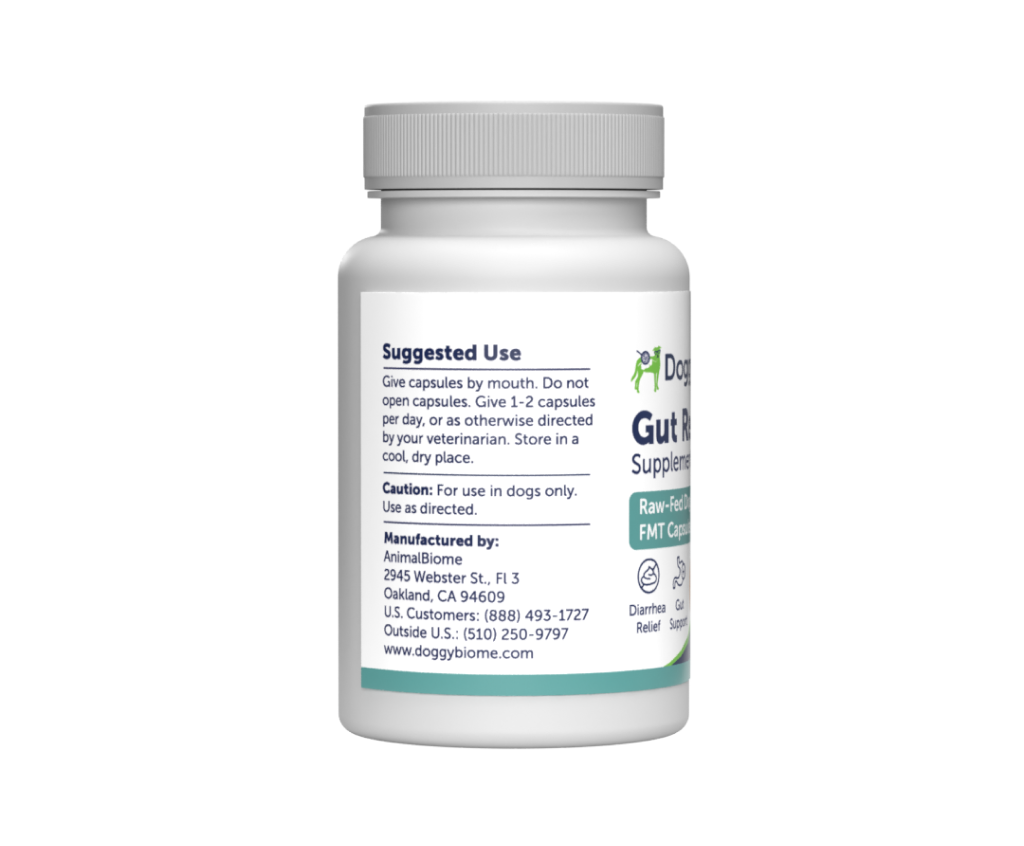 DoggyBiome™ Gut Restore Supplement from Raw-Fed Dogs