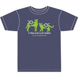 AnimalBiome logo on the front of a shirt