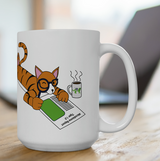 AnimalBiome Tiger 1.0 Mug on a table